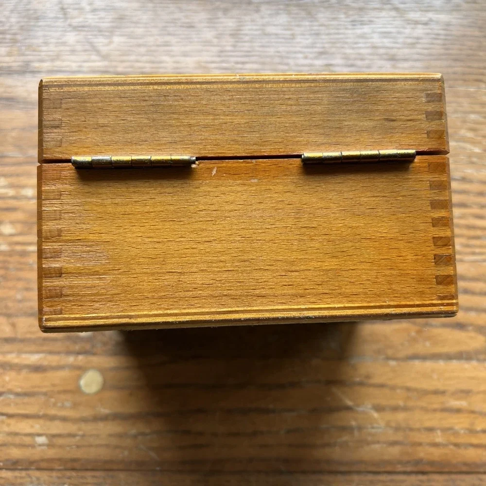 Vintage Eclipse Wood Box Machinist Tool Box